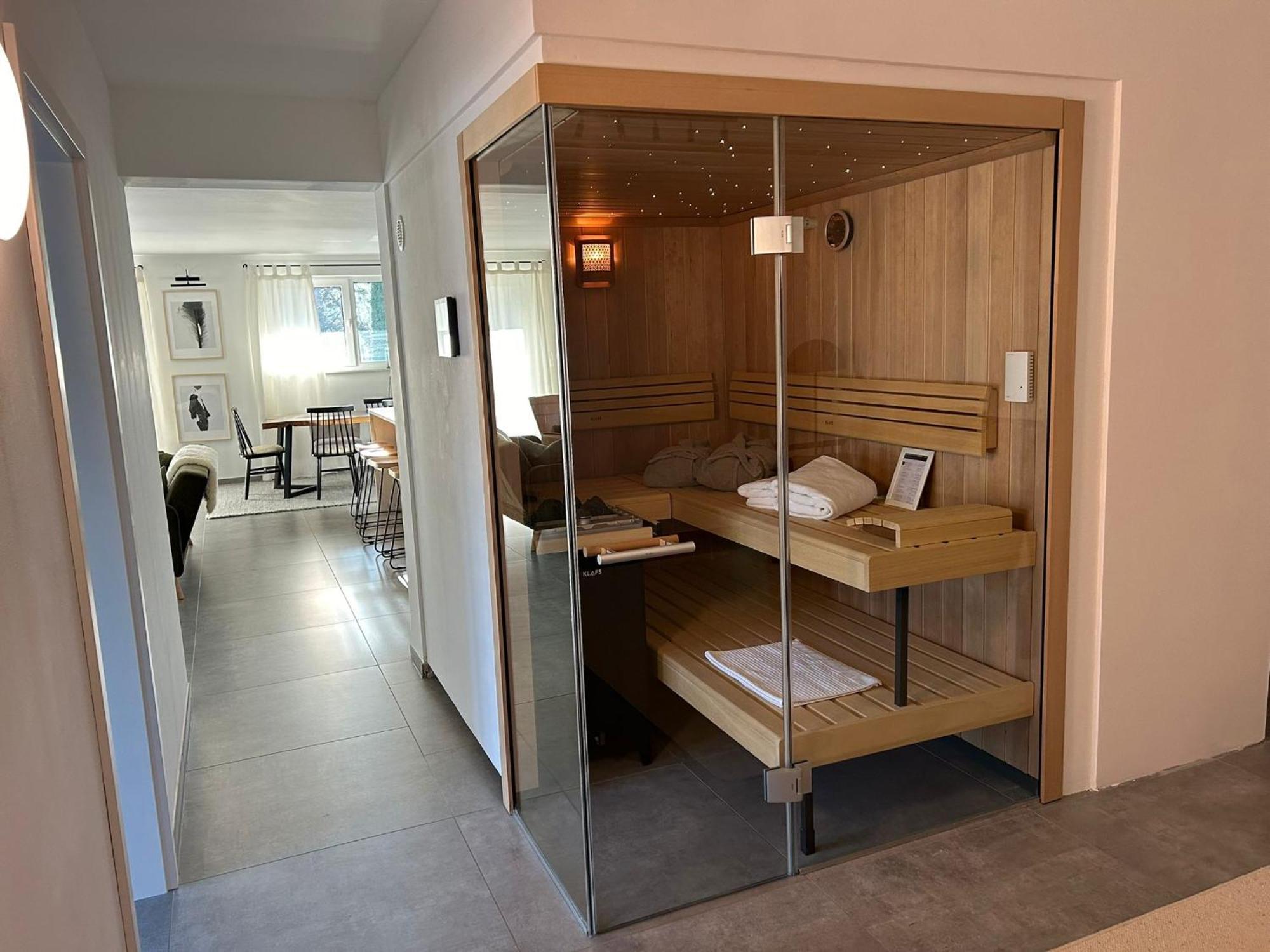 The Forest Retreat- Luxurioese Ferienwohnung Mit Privater Sauna Вермельскирхен Экстерьер фото